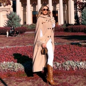 NWT, Zara Limited edition cape coat